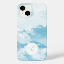 Söt Blå himmel Apple Samsung Phone Case