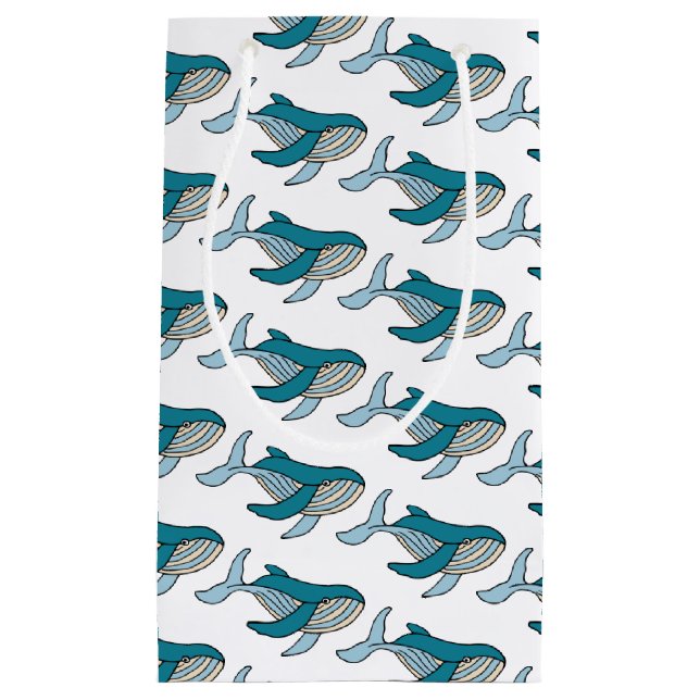Söt blå pojkval (Framsidan)