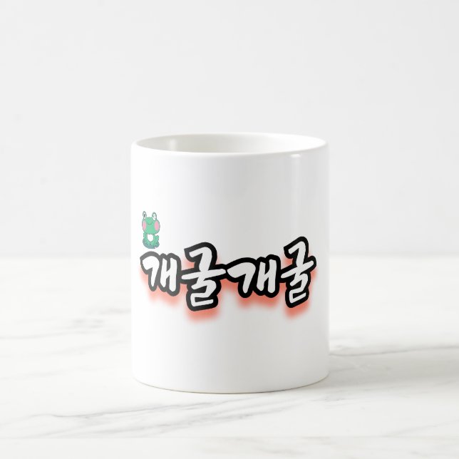 Söt Blåa blommor Mönster Kaffemugg (Center)