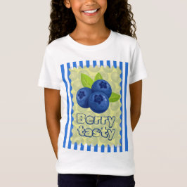 Söt Blåbärspunsillustration T Shirt