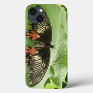 Söt Black Red och Guld Butterfly iPad Mini Case