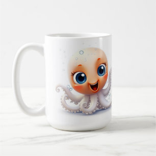 söt bläckfisk kaffemugg