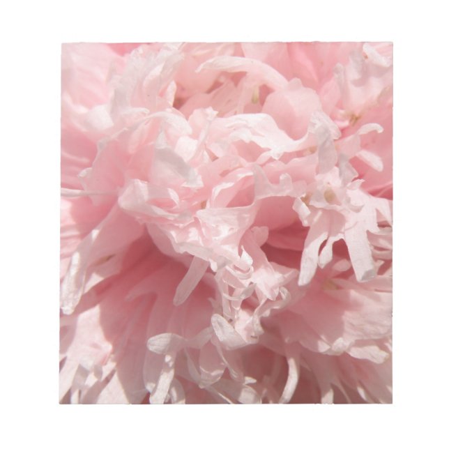 Söt Blek Rosa Poppy Anteckningsblock (Framsida)
