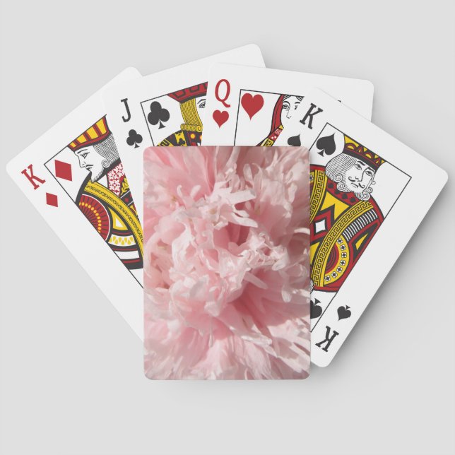 Söt Blek Rosa Poppy-uppspelningskort Spel Kort (Baksidan)