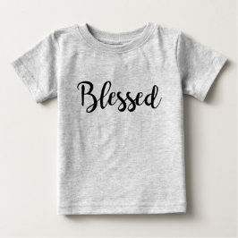 Söt BLESSED-skript | Tee Shirt