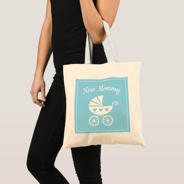 Söt blöjbags för ny mamma tygkasse (Framsida (produkt))