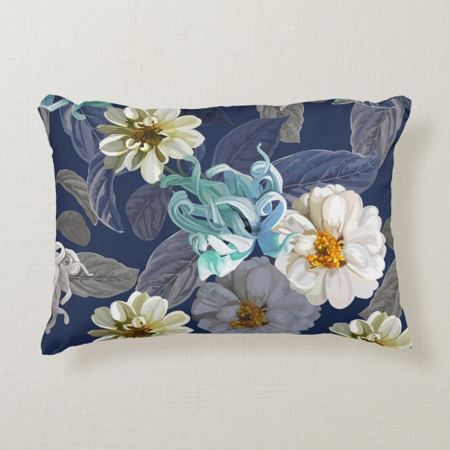 Söt blomma, accent Pillow Prydnadskudde (Framsidan)