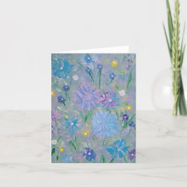 Söt Blomma Anteckningskort