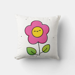 Söt blomma kudde