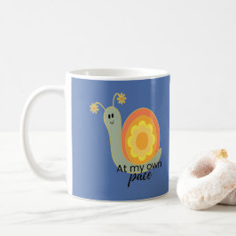 Söt blomma snigel kaffemug, retro blomkruka tekopp kaffemugg