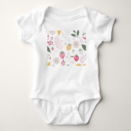 “Söt blommig barnkroppsstrumpa” T Shirt
