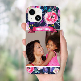 Söt Blommigt Anpassningsbar Photo Gift för Mamma