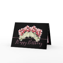 Söt Blommigt Bouquet Orchid Krona Flower Birthday