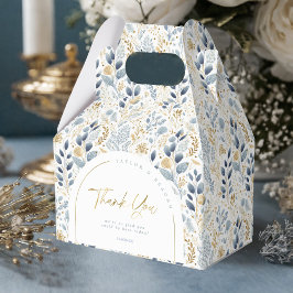 Söt Blommigt Bröllop Mönster Tack ID1045 Presentaskar