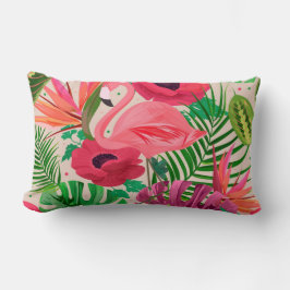 Söt blommigt dekorativ öga-fångst lumbarkudde