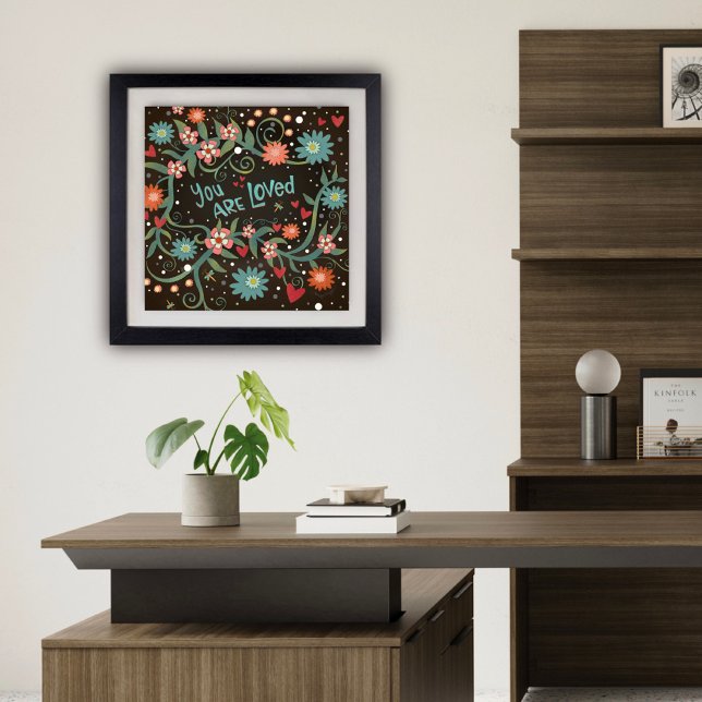 Söt Blommigt Du är förtjust i att Poster (Skapare uppladdad)