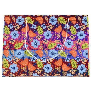 Söt Blommigt jul Mönster Julafton Träd Festive