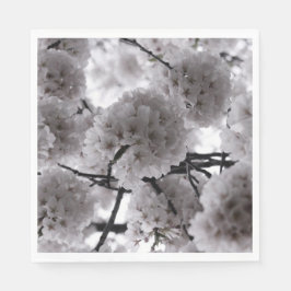 Söt Blommigt Pappersservett