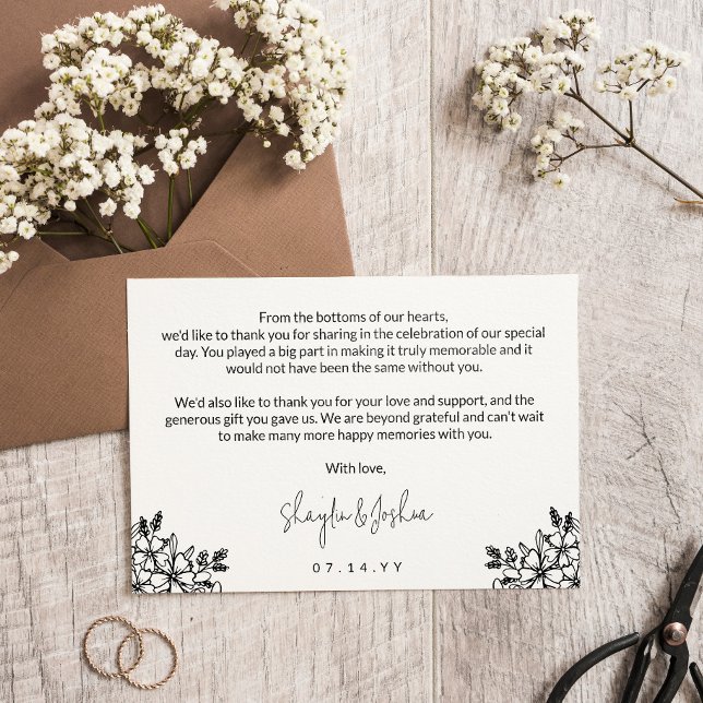 Söt Blommigt Photo Bröllop Small Tack (Skapare uppladdad)