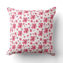 Söt Blommigt Pillow