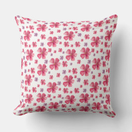 Söt Blommigt Pillow Kudde