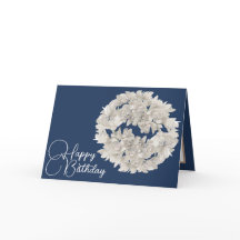 Söt Blommigt Vitorkid Flower Garland Birthday