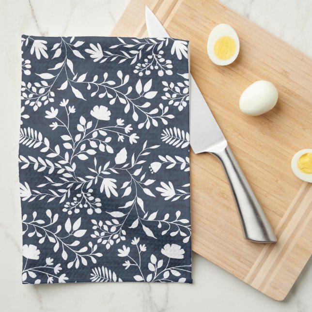 Söt-Blommigten för Foliage Garden Mönster Kökshandduk (Vikt i Fjärdedel)