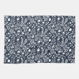 Söt-Blommigten för Foliage Garden Mönster Kökshandduk