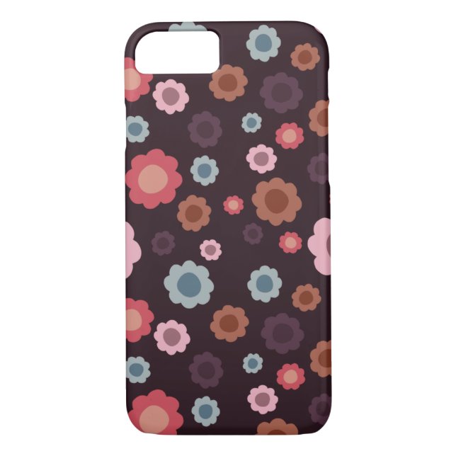 Söt blommönster Fodral-Mate iphone case Case-Mate iPhone Skal (Baksida)