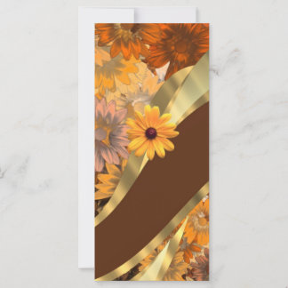 Söt blommönster hösten