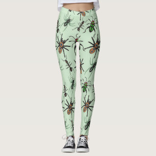 Söt Blommönster Leggings