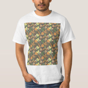 Söt Blommönster T Shirt
