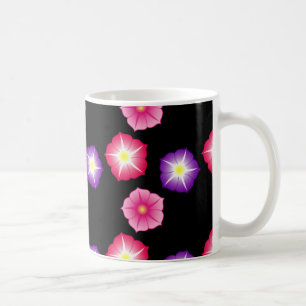 Söt Blommor Abstract Design Kaffemugg