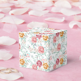 Söt Blomsterfirande Presentaskar