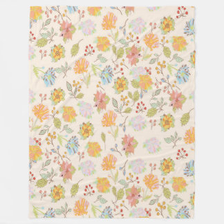 Söt Bloomies Blanket Fleecefilt