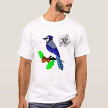 Söt Blue Jay Bird