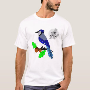 Söt Blue Jay Bird T Shirt