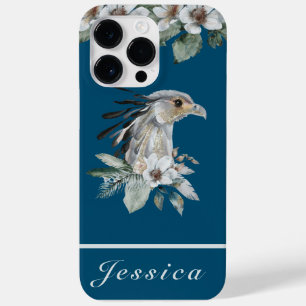Söt Blue Tropical Bird Blommigt Bouquet