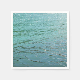 Söt Blue Vatten Pappersservett