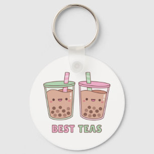 Söt Boba-Te, Bästa Teas Puns, Nyckelring för bästa