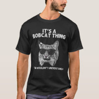 Söt Bobcat-konst för män kvinnor barn Lynx Djur Bo