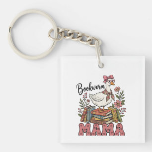 Söt bokorm Mama textkonst
