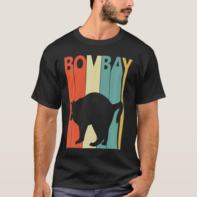 Söt Bombaykatt T Shirt (Framsida)