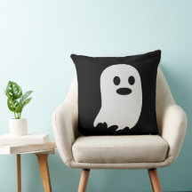 Söt Boo Halloween Kastkudde