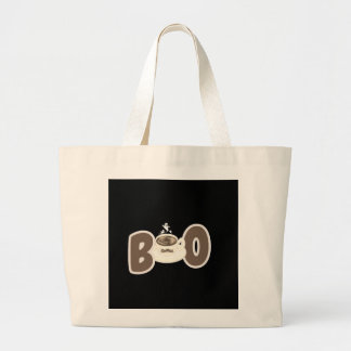 Söt Boo Kaffe Halloween Jumbo Tygkasse
