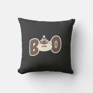Söt Boo Kaffe Halloween Kudde