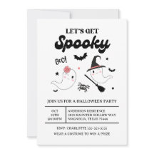 Söt Boo Kuslig Spök Halloween Rosa Flicka