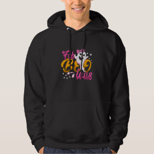 Söt Boo Spöke Halloween Fab Boo Lous Rosa Boo Boo Hoodie