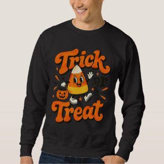 Söt Boo Spöke Halloween T-Shirt Lång Ärmad Tröja