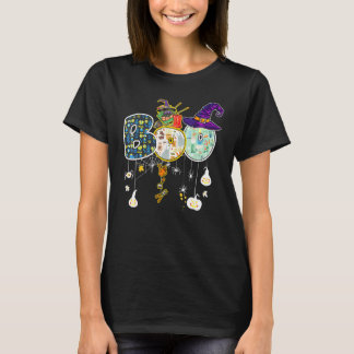 Söt Boo Spöke Trädgårdsskötsel Halloween Trädgårds T Shirt